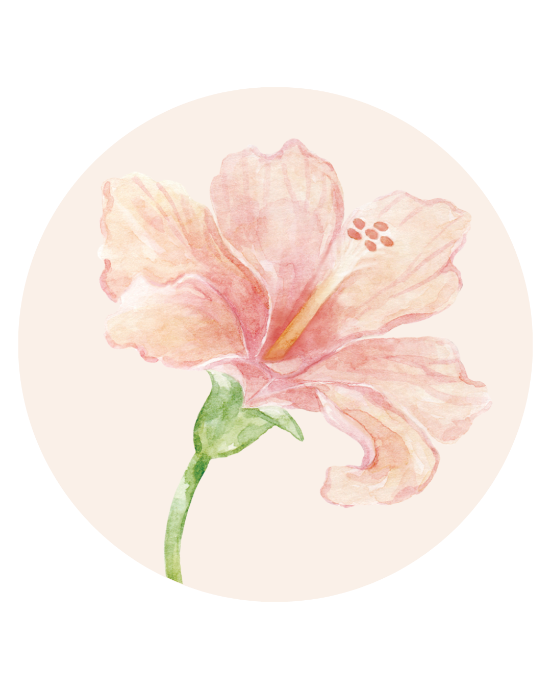 Peacefully Peach