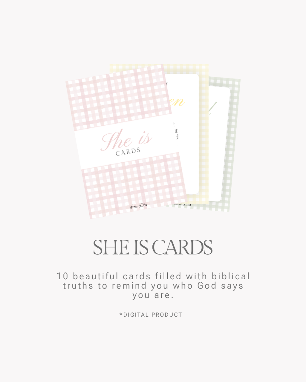 Love, Lolla Women of the Bible Digital Products
