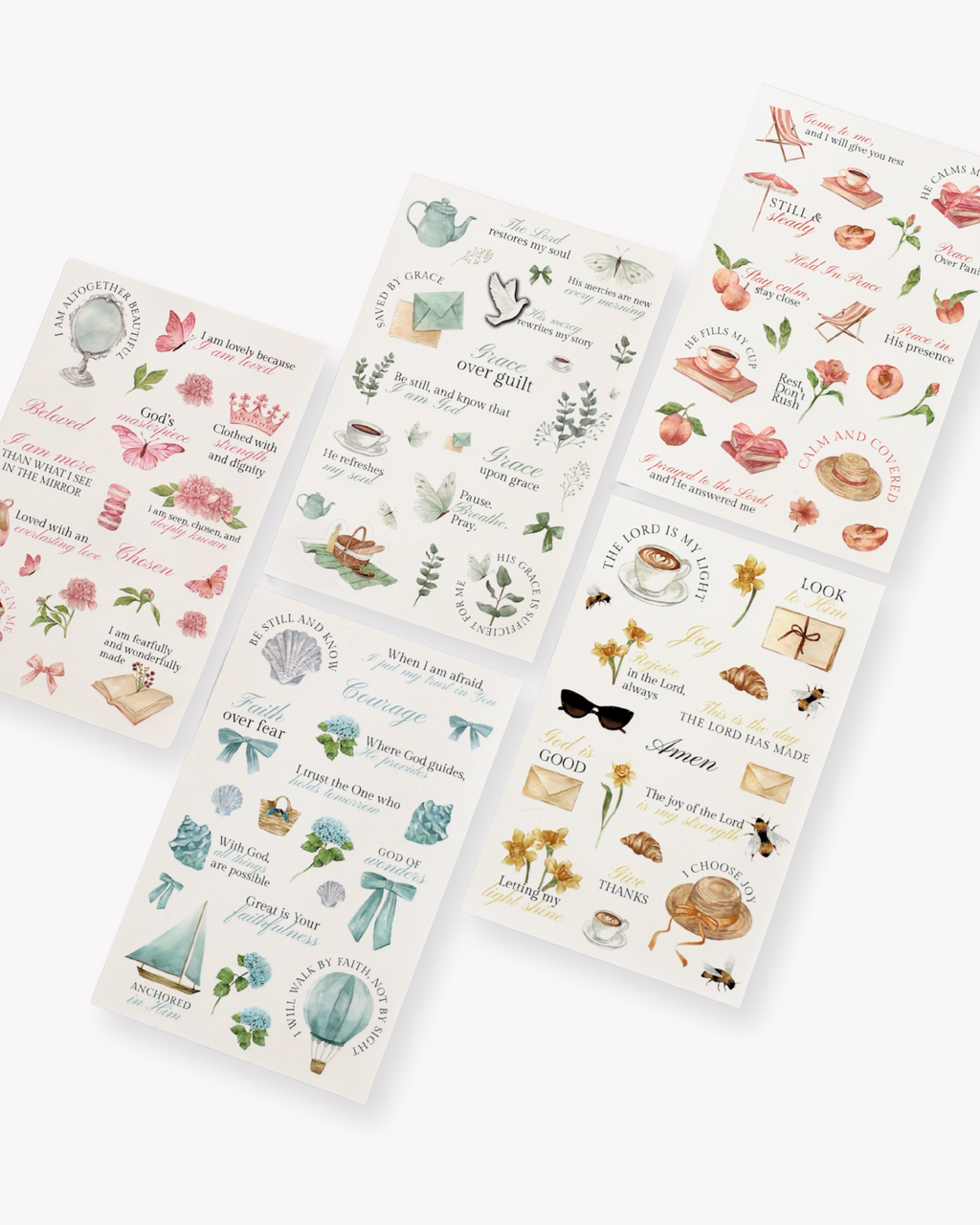 Faith-Filled Sticker Sheet